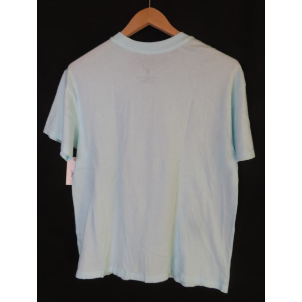 Nwt BILLABONG Kiss The Coast Women's Regular Fit T-Shirt Sz XL 14 Lt Blue - Picture 5 of 7